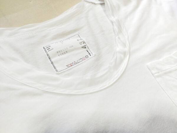 sacai サカイ 異素材 ポケット Tシャツ サイズ 2