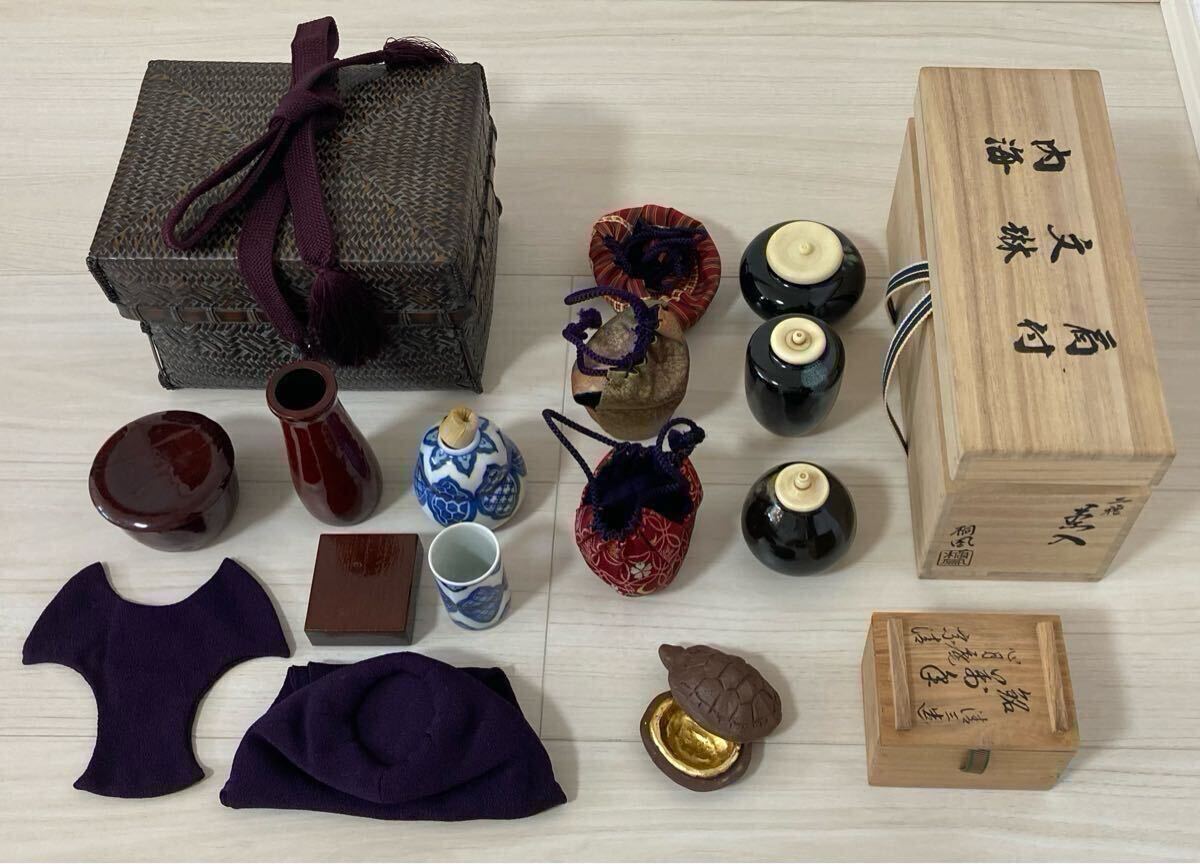 『御所籠』一式 ※美品です。 「御所篭」 茶道具 Yahoo!オークション -「御所 籠」の落札相場・落札価格