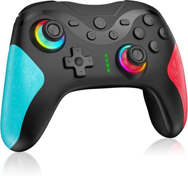 Switch コントローラー TURBO連射機能 スイッチ コントローラー 20時間連続使用 1000mAh大容量