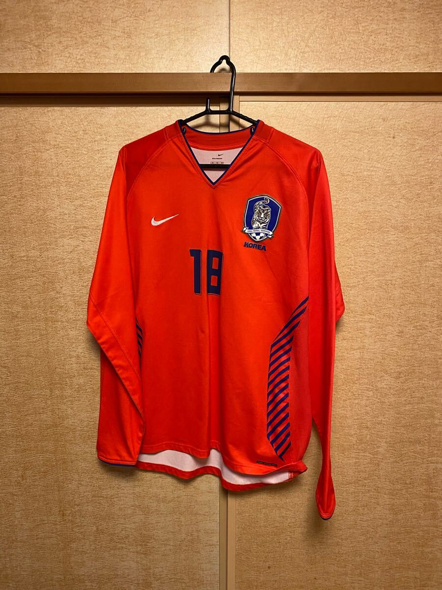 Nike 韓国代表 オーセンティック 長袖 ユニフォーム サイズL Yahoo!オークション -「韓国代表 ユニフォーム」(レプリカ