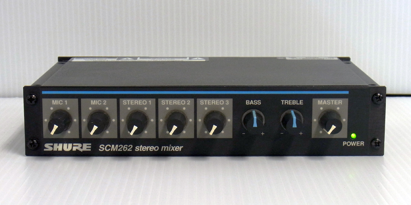 【中古・可動確認済】SHURE FP32 マイクミキサー 音響機材販売 SHURE FP-32A ENG コンパクトミキサー 全国通信販売