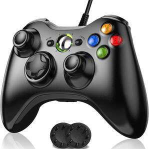 Xbox 360 コントローラー 有線【2025新改良】x-box コントローラー PC ゲームパッド 有線ゲームパッド