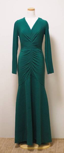 TADASHI SHOJI タダシショージ GREEN ロングフォーマルドレス 「S 」/ 9号程度