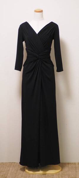 TADASHI SHOJI タダシショージ BLACK ロングフォーマルドレス 「XS 」/ 7-9号程度