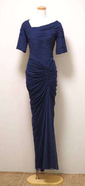 TADASHI SHOJI タダシショージ NAVY ロングフォーマルドレス 「S 」/ 9号程度