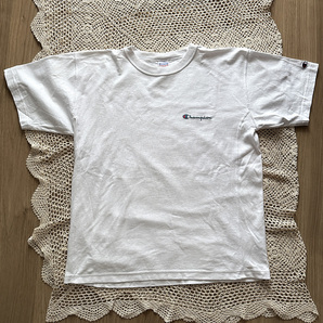 【未使用タグなし】Champion(チャンピオン) リバースウィーブ Tシャツ 白 L