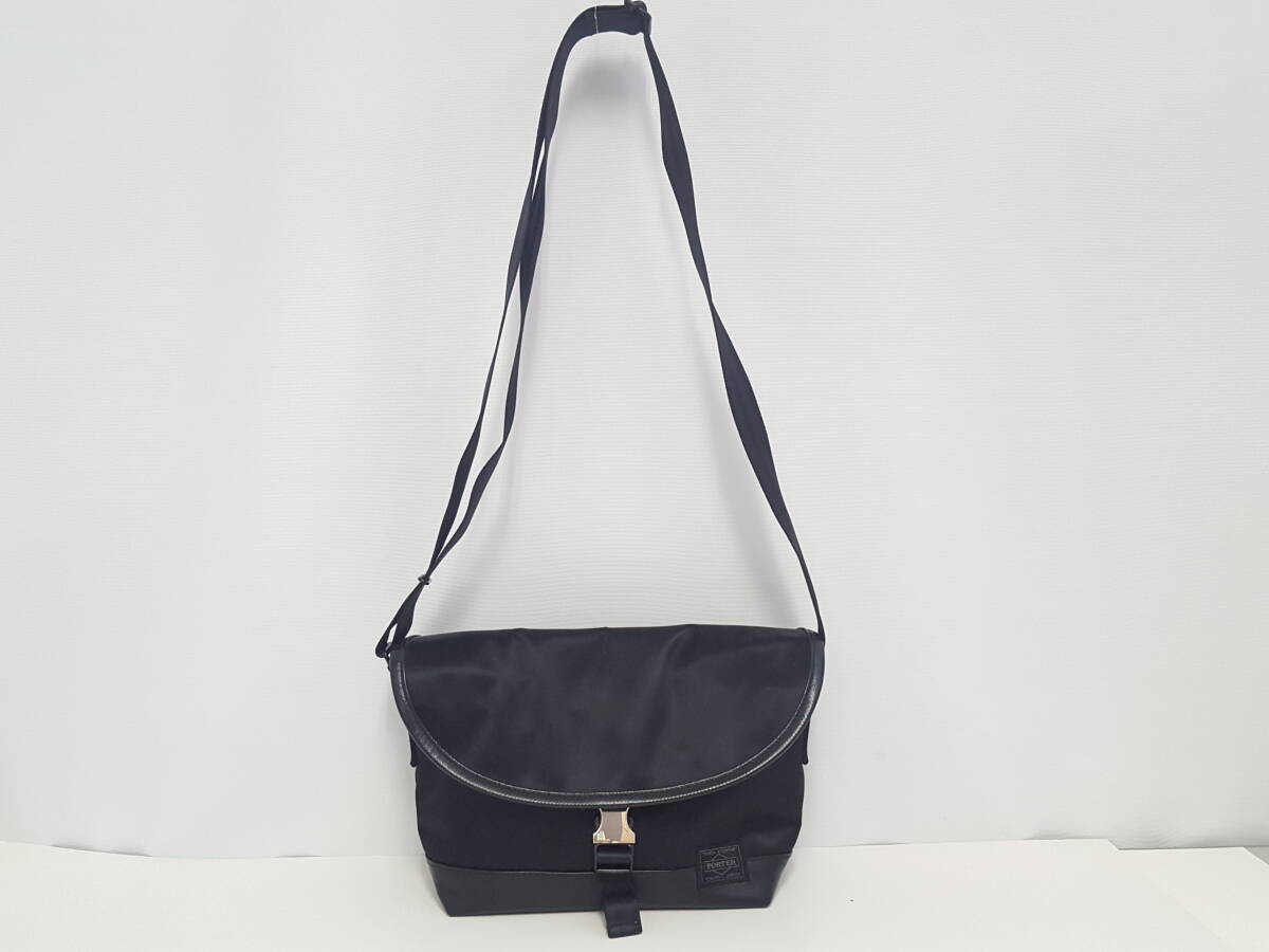【美品】ポーター SAC'S BARコラボ メッセンジャーバッグ PORTER SAC'S BAR × PORTER - SAC'S BAR