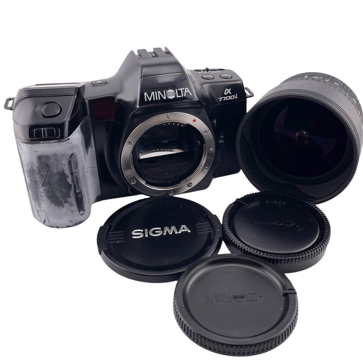 MINOLTA 一眼レフカメラ SIGMAレンズ付き Yahoo!オークション -「sigma シグマ」(ミノルタ) (オート