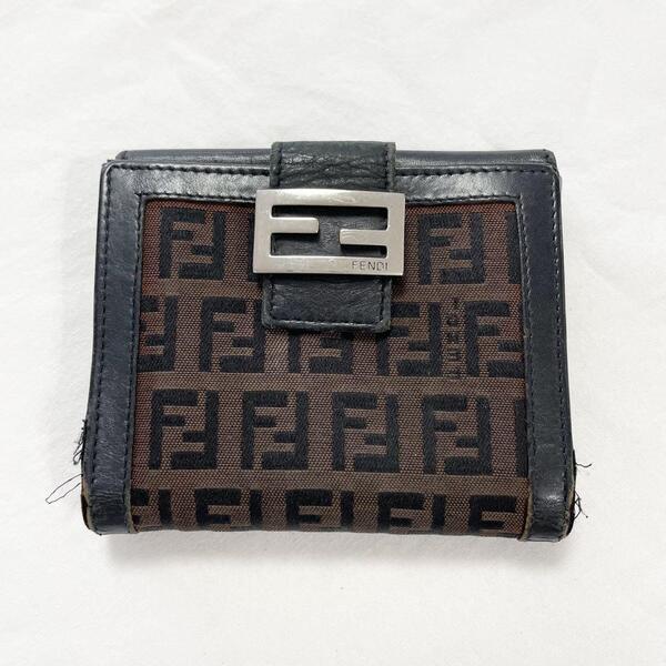 FENDI フェンディ 財布 折財布 ズッカ ブランド ズッキーノ 財布 カードケース カード入れ お札入れ 小銭入れ コインケース