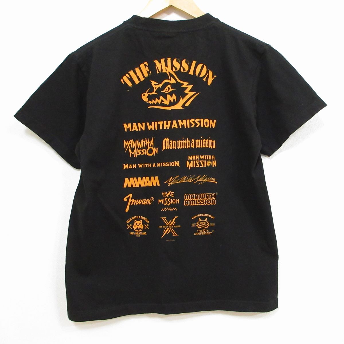 激レア!マンウィズ 2012年ツアーTシャツ 黒S サイズ Yahoo!オークション -「マンウィズ tシャツ」(記念品、思い出の