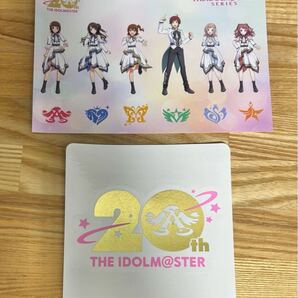 アイドルマスター THE IDOLM@STER ステッカー 20周年 20th ANNIVERSARY 天海春香 島村卯月 春日未来 天道輝 櫻木真乃 花海咲季