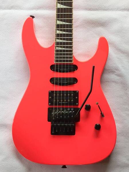 Jackson Soloist SL3X Neon Pink ジャクソン ソロイスト スルーネック 送料無料