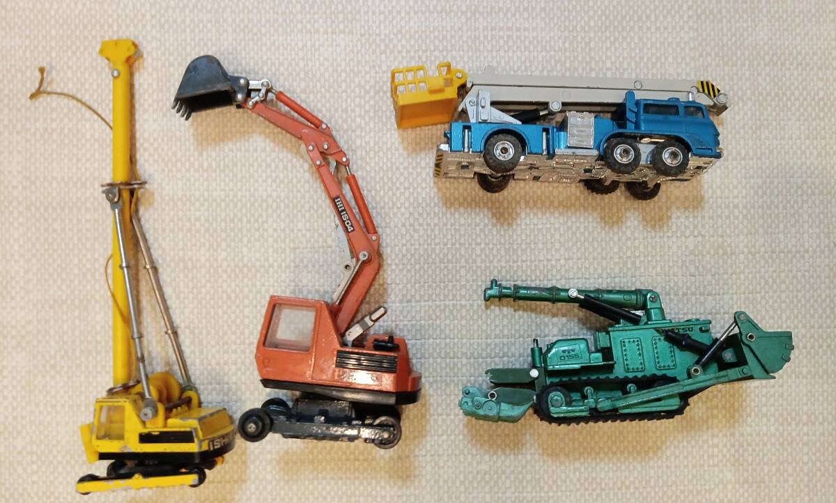 シンセイ 重機 工事車両 ミニカー 10台 ジャンク Yahoo!オークション -「shinsei」(建設車両、作業車) (ミニカー