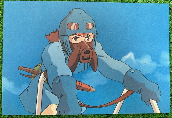 【激レア】当時物 41年前 風の谷のナウシカ ポストカードD ジブリ 宮崎駿 検)セル画 原画 ポスター イラスト