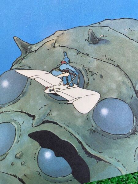 【激レア】当時物 41年前 風の谷のナウシカ ポストカードE ジブリ 宮崎駿 検)セル画 原画 ポスター イラスト