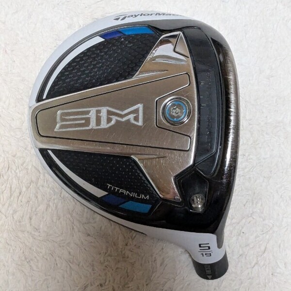 テーラーメイド SIM フェアウェイウッド 5w 19度 ヘッド単品