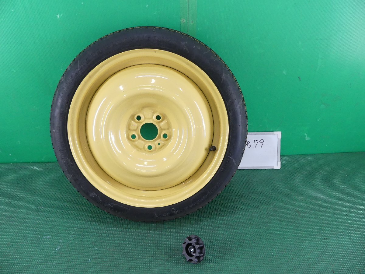 T125/70D17--17インチスペアタイヤ テンパータイヤ テンポラリー Yahoo!オークション -「t125 70d17」の落札相場・落札価格