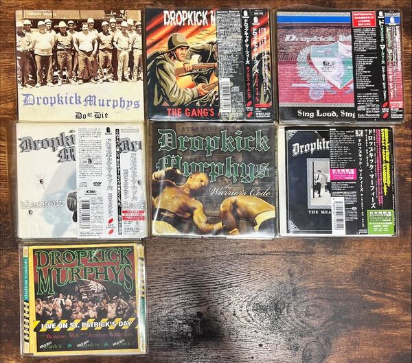希少廃盤美品!Dropkick Murphys オリジナルアルバムCD7枚セット