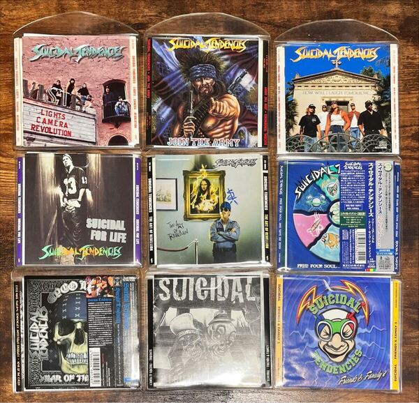 希少廃盤美品!Suicidal Tendencies CD9枚セット
