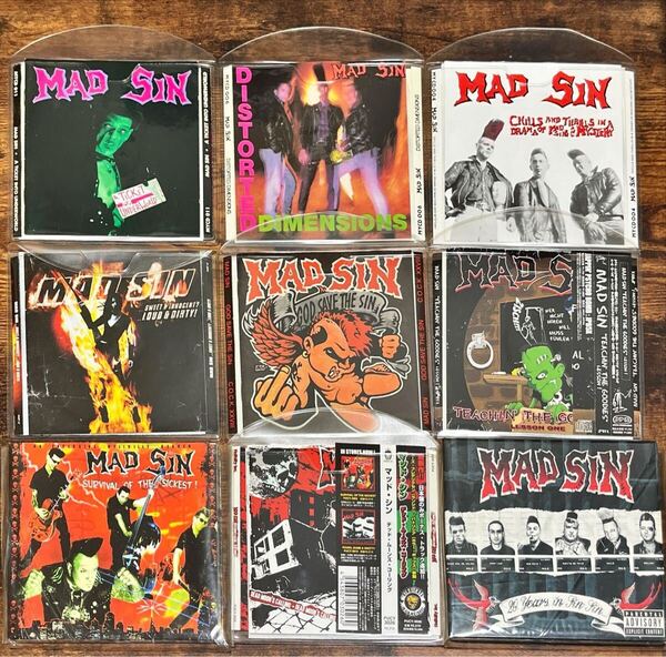 希少廃盤美品!Mad Sin CD9作セット マッドシン