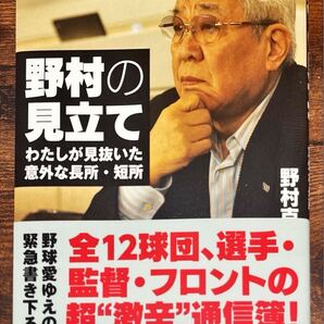 希少廃盤美品!野村の見立て : わたしが見抜いた意外な長所・短所 初版です。
