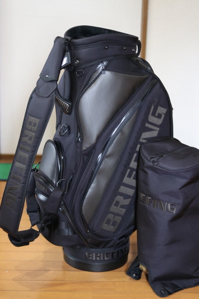 【限定完売品】【極上品 定価148,500 円】ブリーフィング B BRIEFING CRー3 PREMIUM キャディバッグ BRG191D01