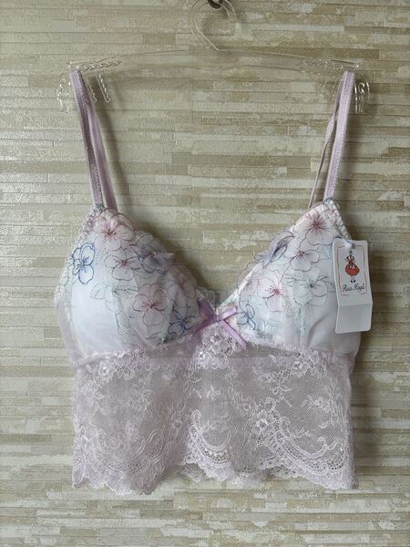 M」Risa Magliリサマリ フィオラ パンジーの花 ブラレット ブラジャー