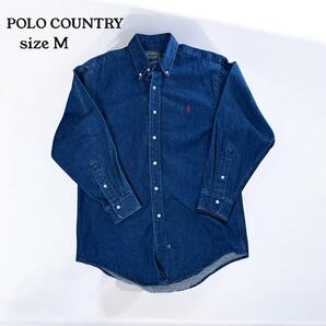 【濃紺/80s】POLO COUNTRY RALPH LAUREN デニムシャツ