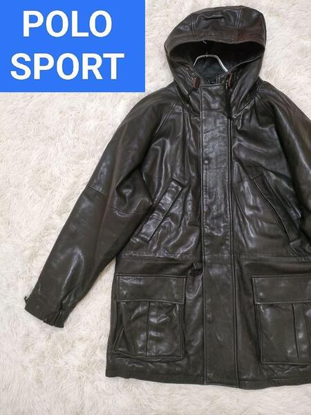 POLO SPORT ポロラルフローレン ポロスポーツ レザージャケット コート POLO RALPH LAUREN SPORT RRL RLX