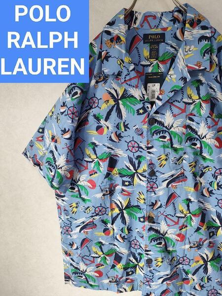 ポロラルフローレン アロハシャツ ポロベア サーフィン POLO RALPH LAUREN SPORT RRL RLX