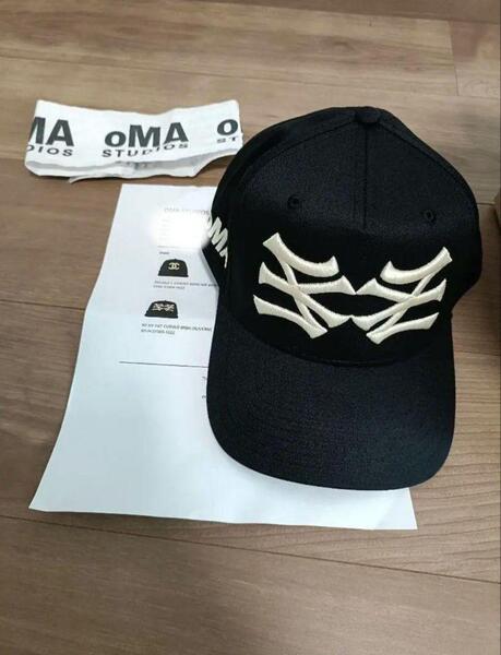 正規品 oMA design studios キャップ ブラック オマ NIKE MOMA ニューエラ 9forty MLB