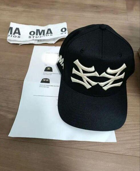 在庫ラスト 正規品 oMA design studios キャップ ブラック ニューエラ