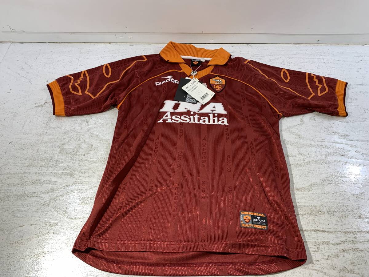 ASローマ DIADORA シャツ 中田在籍時 Yahoo!オークション -「中田英寿 ローマ ユニフォーム」の落札