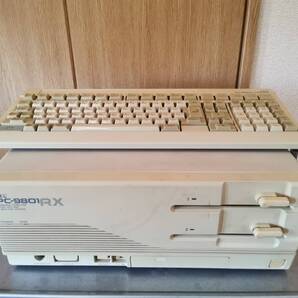 NEC PC-9801 RX 電源NG キーボード、サウンドカード付き