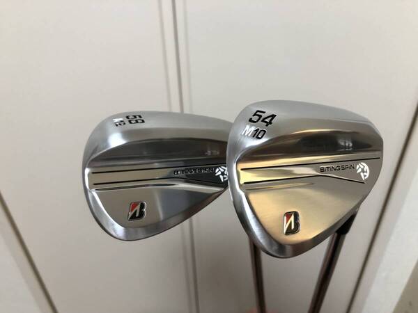 【ほぼ新品】ブリヂストンゴルフ BITING SPIN バイティングスピン ウェッジ DG200 S 2024モデル 54 & 58 2本セット 2024モデル