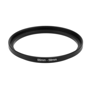 高品質 ステップ アップ リング 55mm→58mm 全141種類