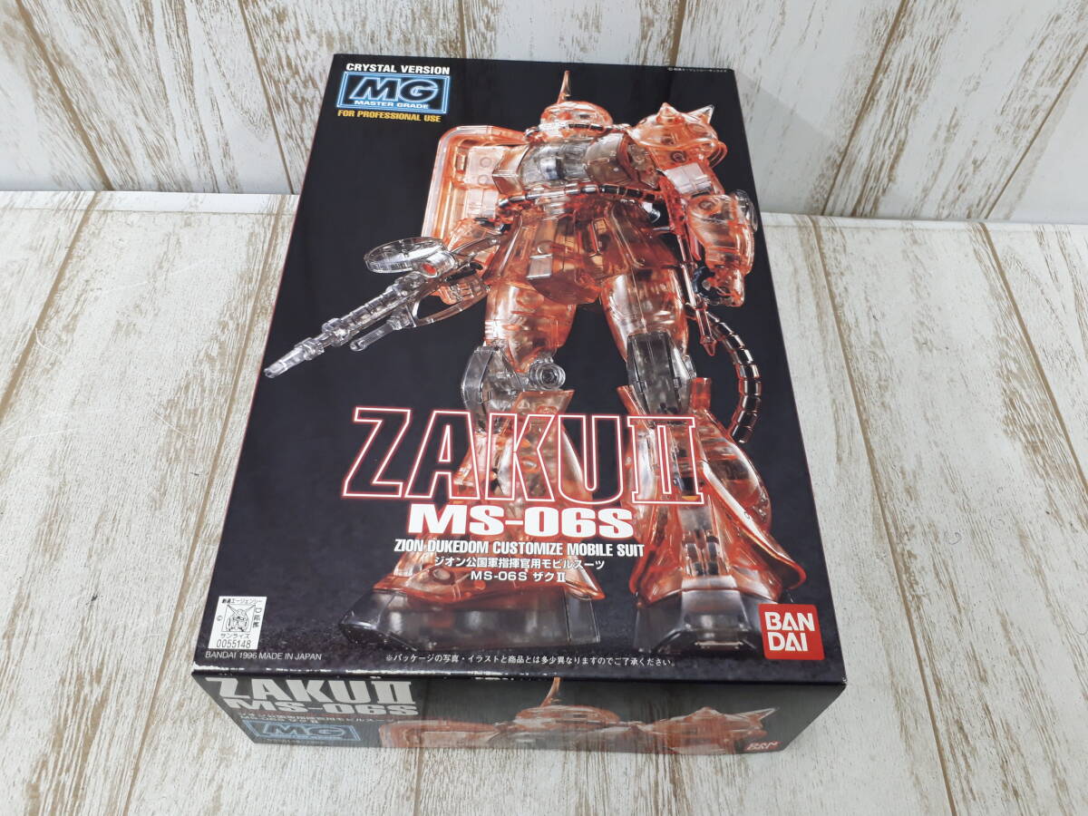 【希少品・新品・未開封品】1/100スケールMGクリスタルバージョン3点セット Yahoo!オークション -「ザク クリスタルバージョン」の落札相場