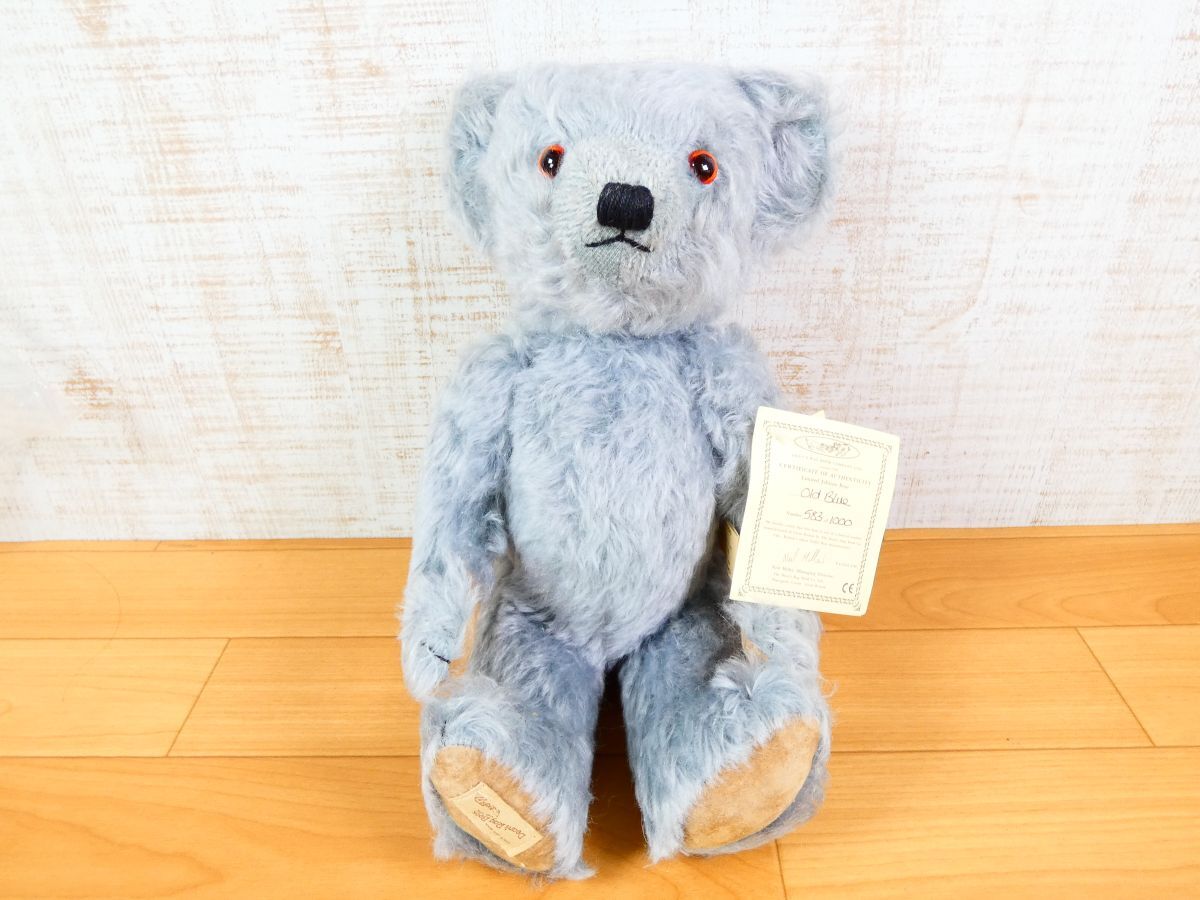 イギリス ディーンズ ラグ ブック 1000体限定 テディベア Old Blue Yahoo!オークション -「ディーンズ」(テディベア) (ぬいぐるみ