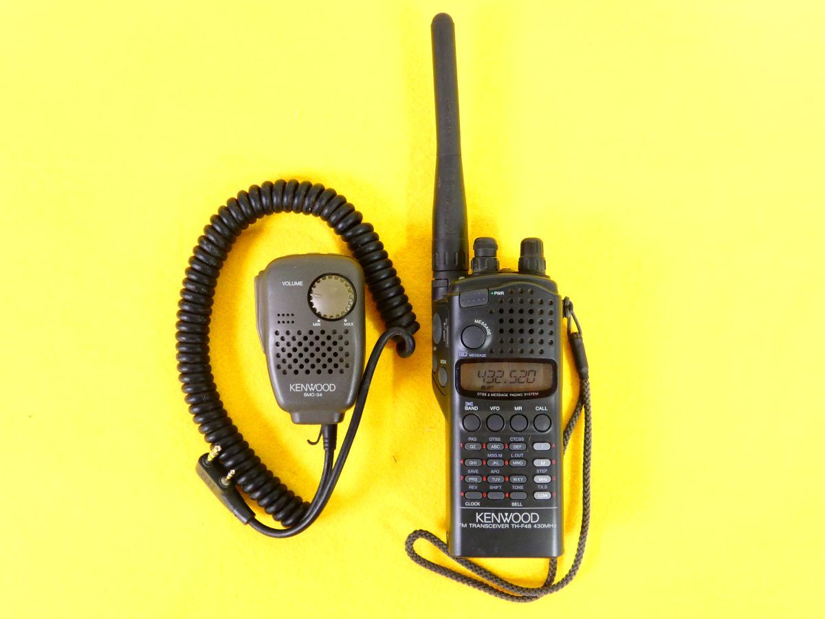 KENWOOD/ケンウッド TH-F48 トランシーバー◆SMC-33 他 KENWOOD/ケンウッド TH-F48 トランシーバー◇SMC-33 他 KENWOOD