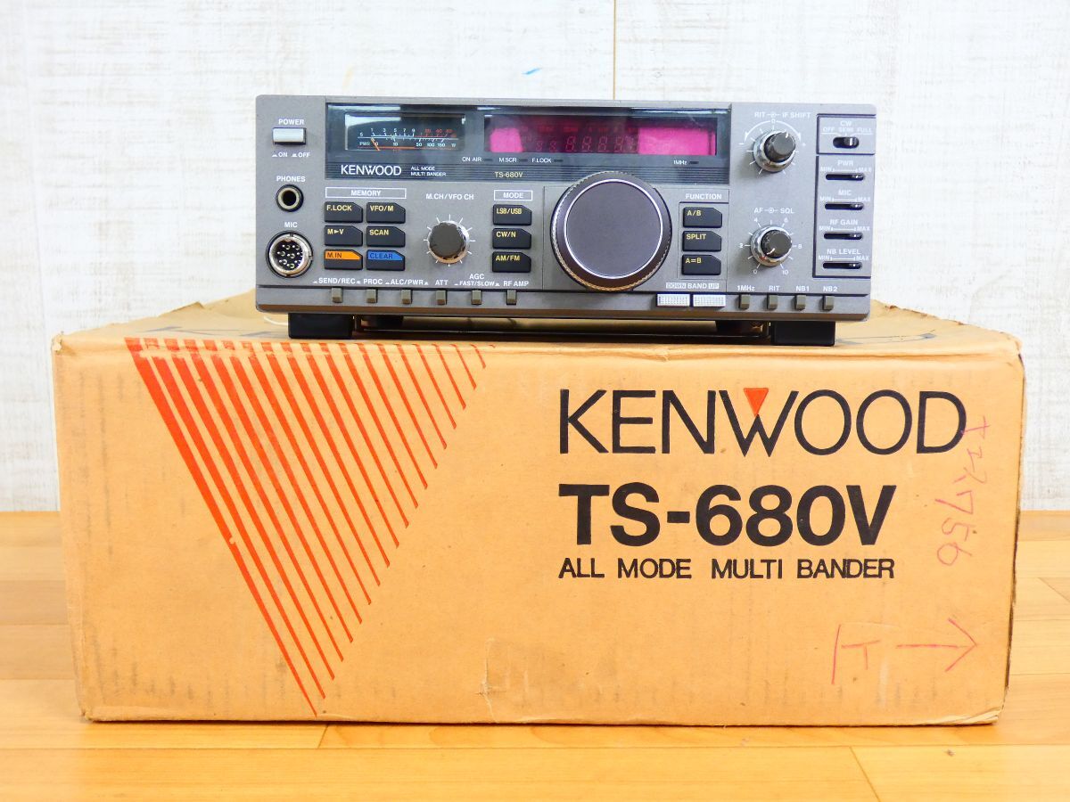 KENWOOD TS-680V オールモードマルチバンダー *動作確認済 Yahoo!オークション -「ts-680v」の落札相場・落札価格