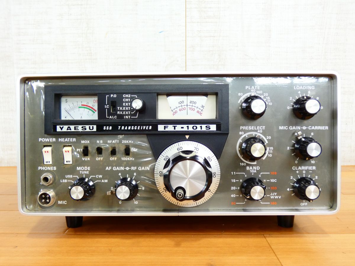 FT101 トランシーバー 動作未確認ジャンク品 Yahoo!オークション -「(八重洲無線 yaesu ft) ft101