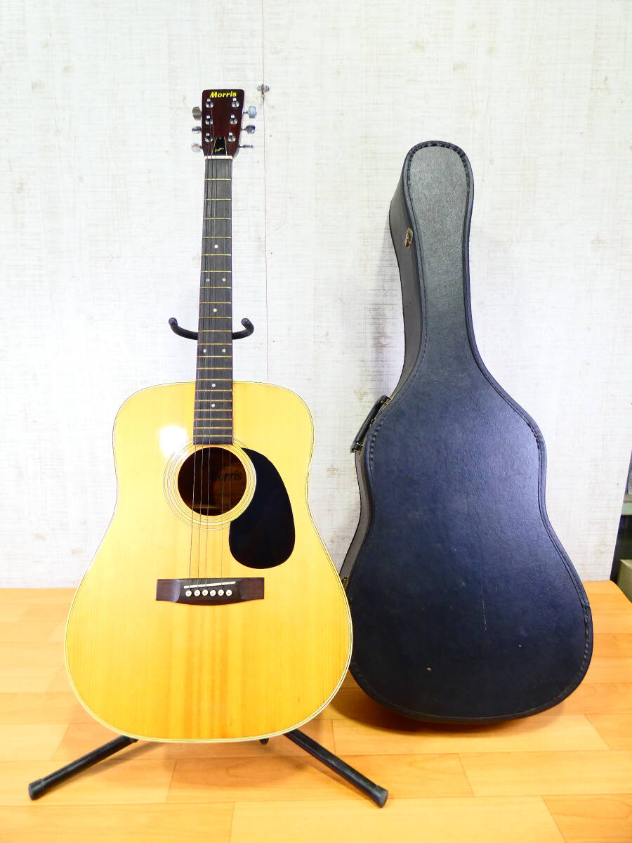 美品 Morris W-20 アコースティックギター ハードケース付 Yahoo!オークション -「morris w 20」の落札相場・落札価格