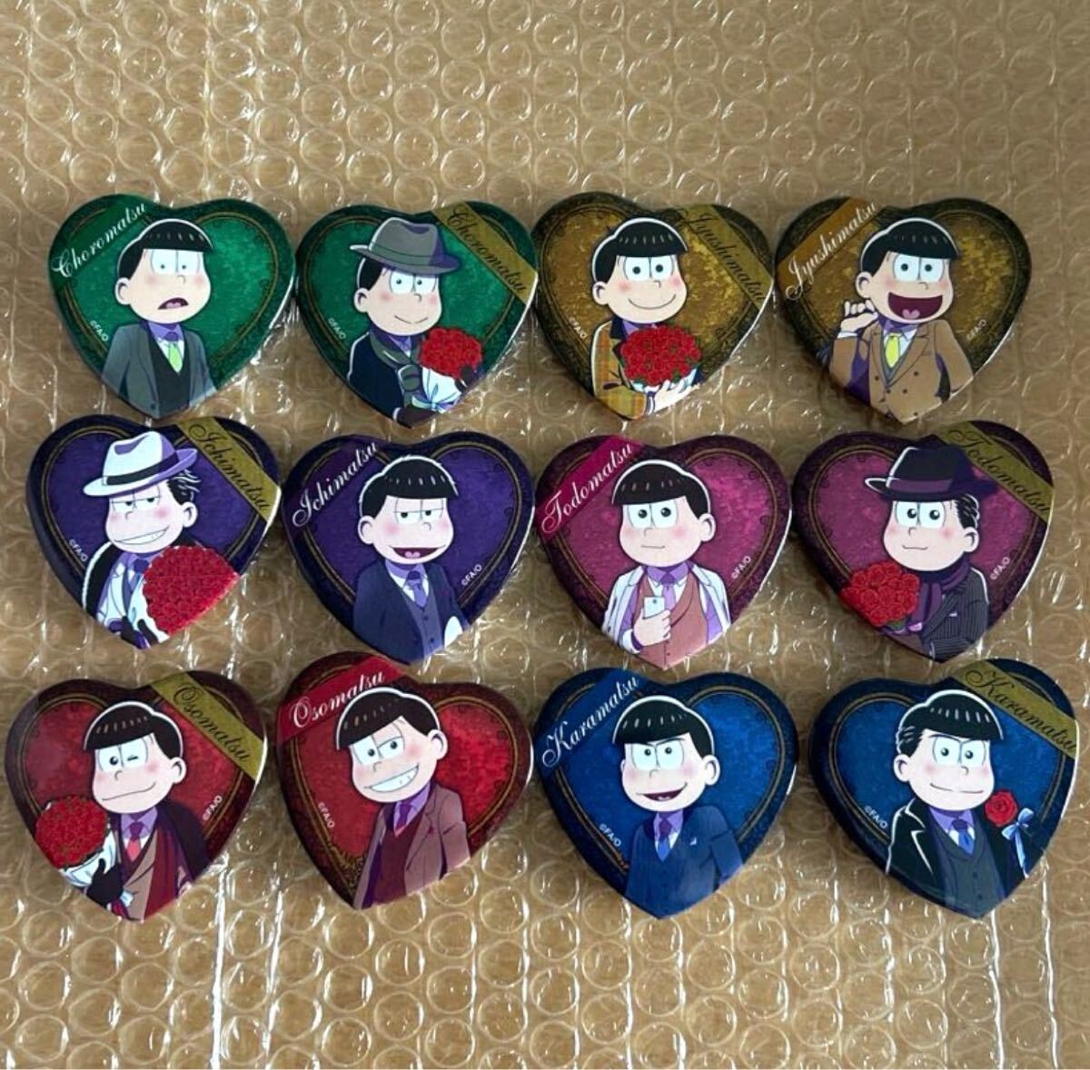 おそ松さん カラ松 缶バッジ マフィア松 マフィア 松｜Yahoo