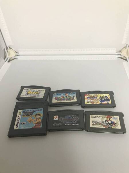 GBA GB ソフト マリオカート ワンピース 星のカービィ 他 アドバンス ゲームボーイ 送料無料〜