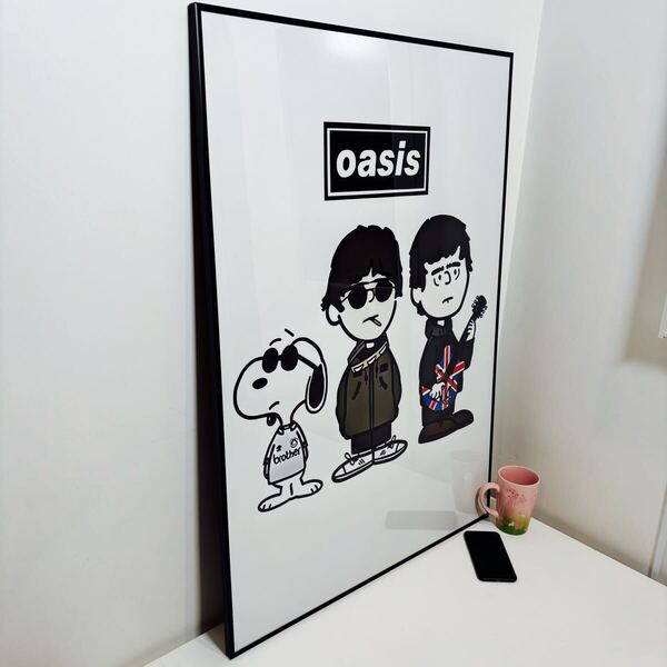 【ポスター】oasis オアシス スヌーピー PEANUTS (A1サイズ)
