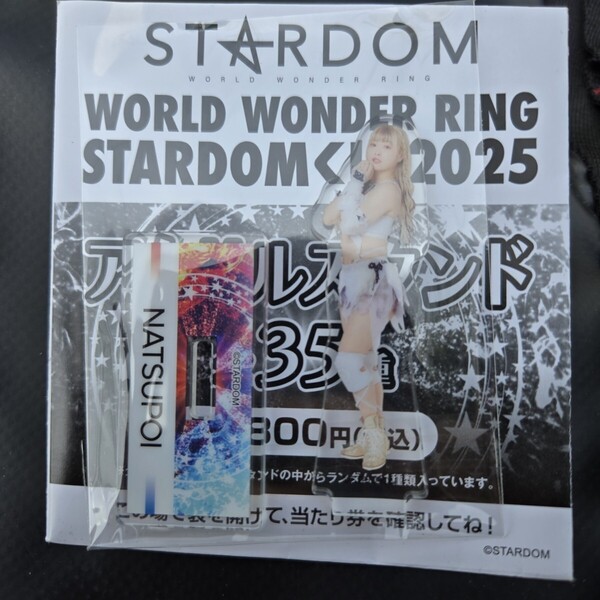 なつぽい アクリル スタンド アクスタ くじ スターダム 2025 ドン・キホーテ ドンキ アピタ ピアゴ 女子 プロレス グッズ acrylic stand
