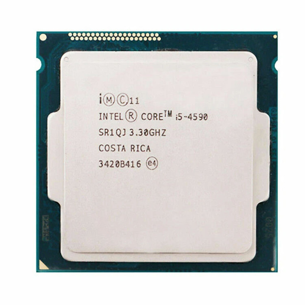 Intel Core i5-4590 (3.30GHz/TB:3.70GHz/SR1QJ bulk LGA1150/4C/4T/L3 6M/HD4600/TDP84W 起動確認済