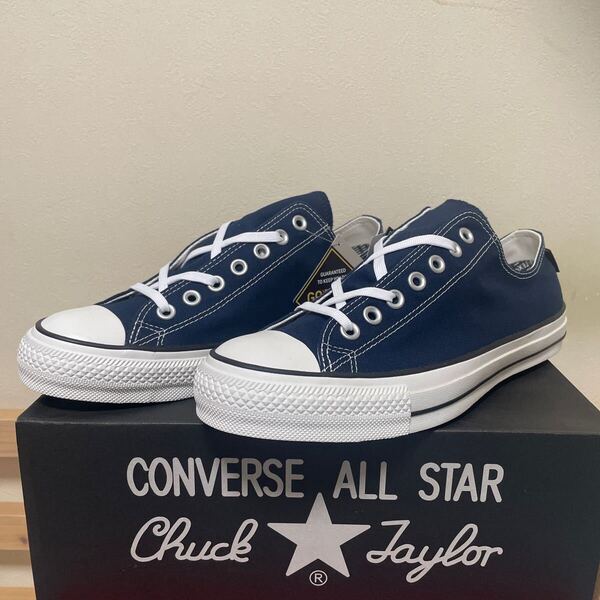 防水 CONVERSE コンバース ALL STAR 100 GORE-TEX OX オールスター ゴアテックス ネイビー 28.0cm