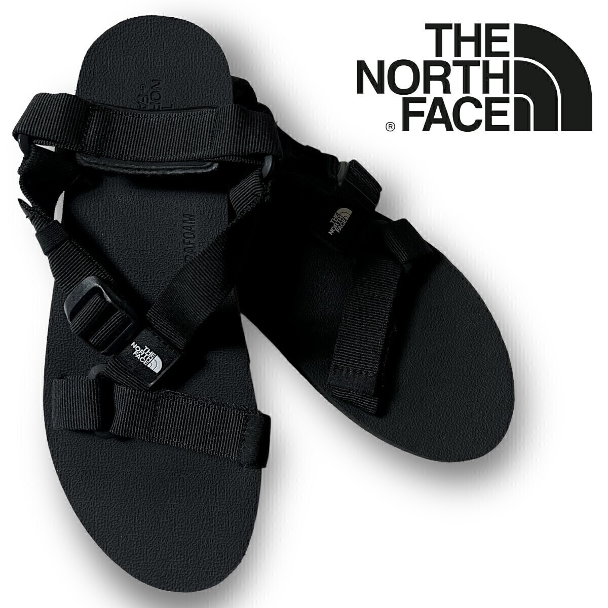 新品未使用 THE NORTH FACE メンズサンダル27cm ブラック THE NORTH FACE - THE NORTH FACEノースフェイス サンダル 新品