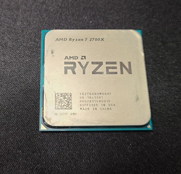 AMD Ryzen 7 2700X CPU (動作確認済み) Yahoo!オークション -「ryzen 2700x」の落札相場・落札価格